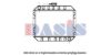 AKS DASIS 1822101 Radiator, engine cooling